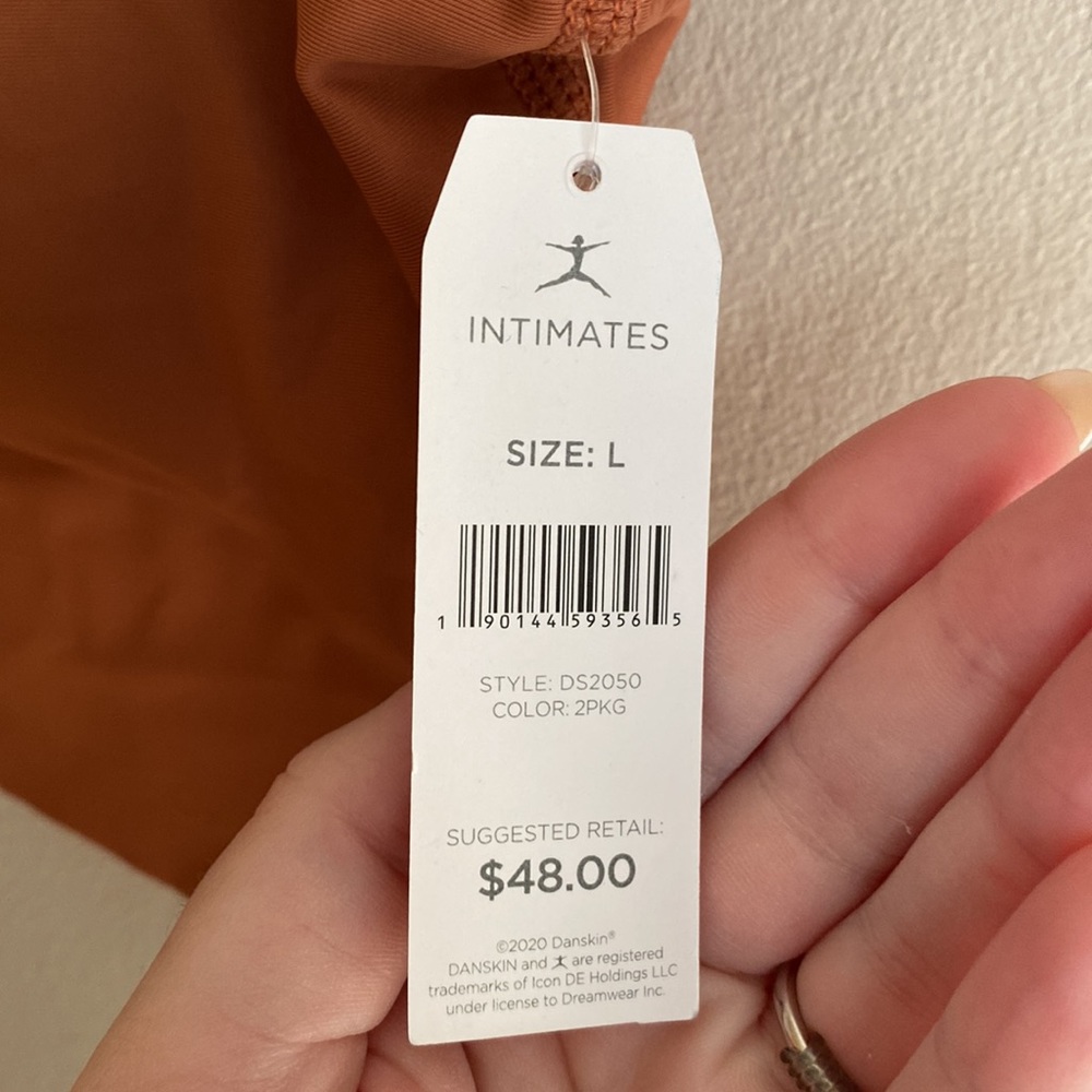 NWOT! Danskin terracotta longline sports bra top - Picture 4 of 7